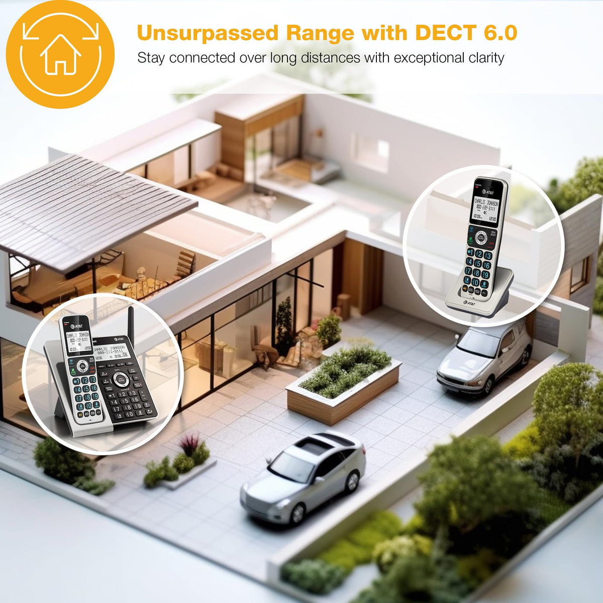 4-Handset Cordless Phone I3889