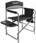 Heavy Duty Padded Folding Camping Chair with Side Table G86571