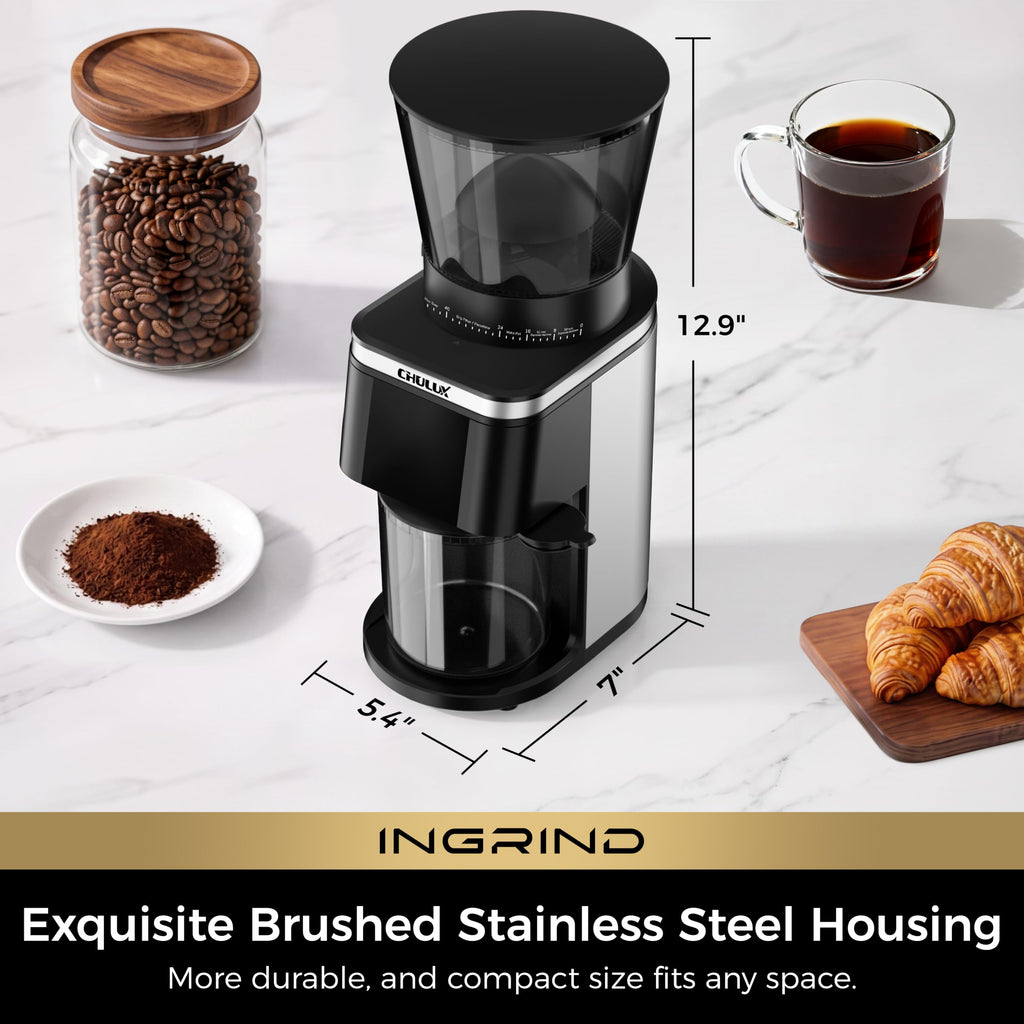 Electric Coffee Grinder with 60 Grind Settings U141