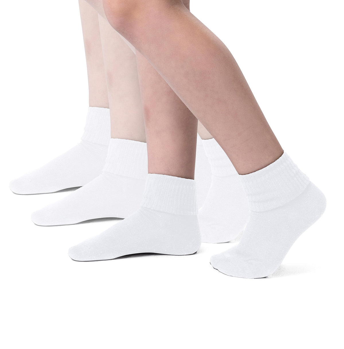 Kids Seamless Crew Socks W2489