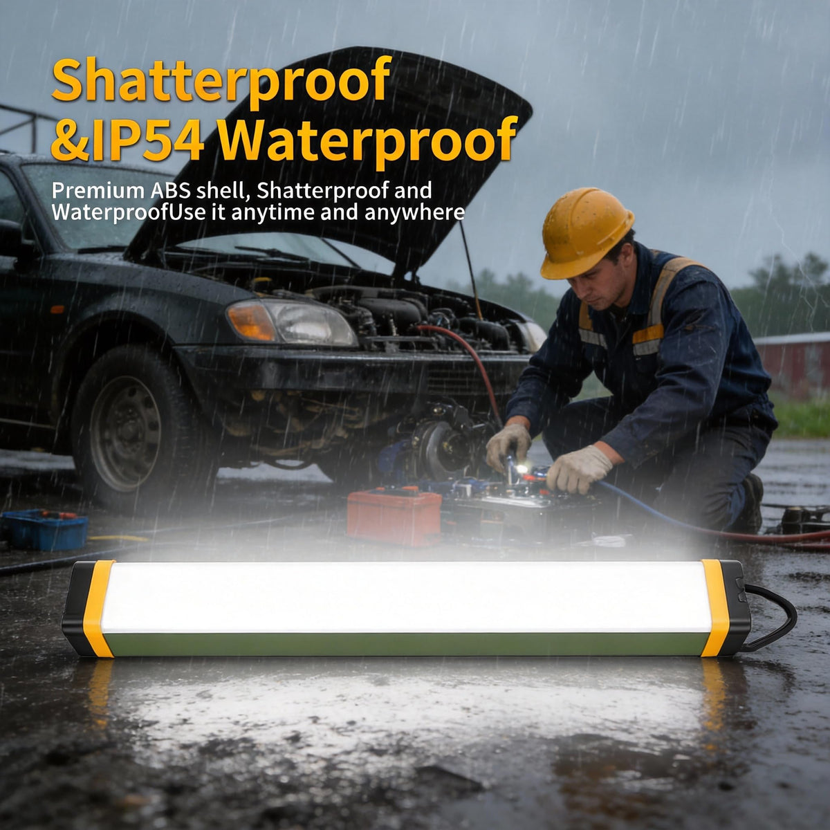 7000LM Magnetic Rechargeable LED Work Light X4735