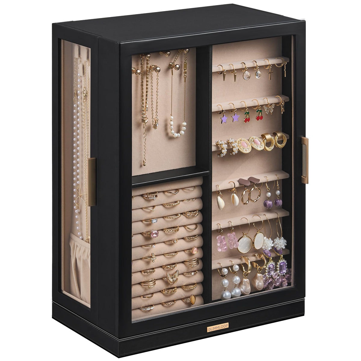 360° Rotating 9 Drawer Jewelry Box S7405