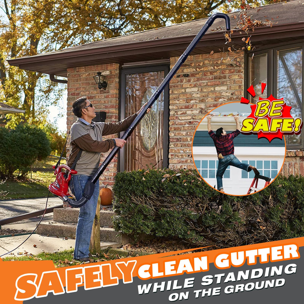 Gutter Cleaning Kit for Leaf Blowers, 11 Feet M342
