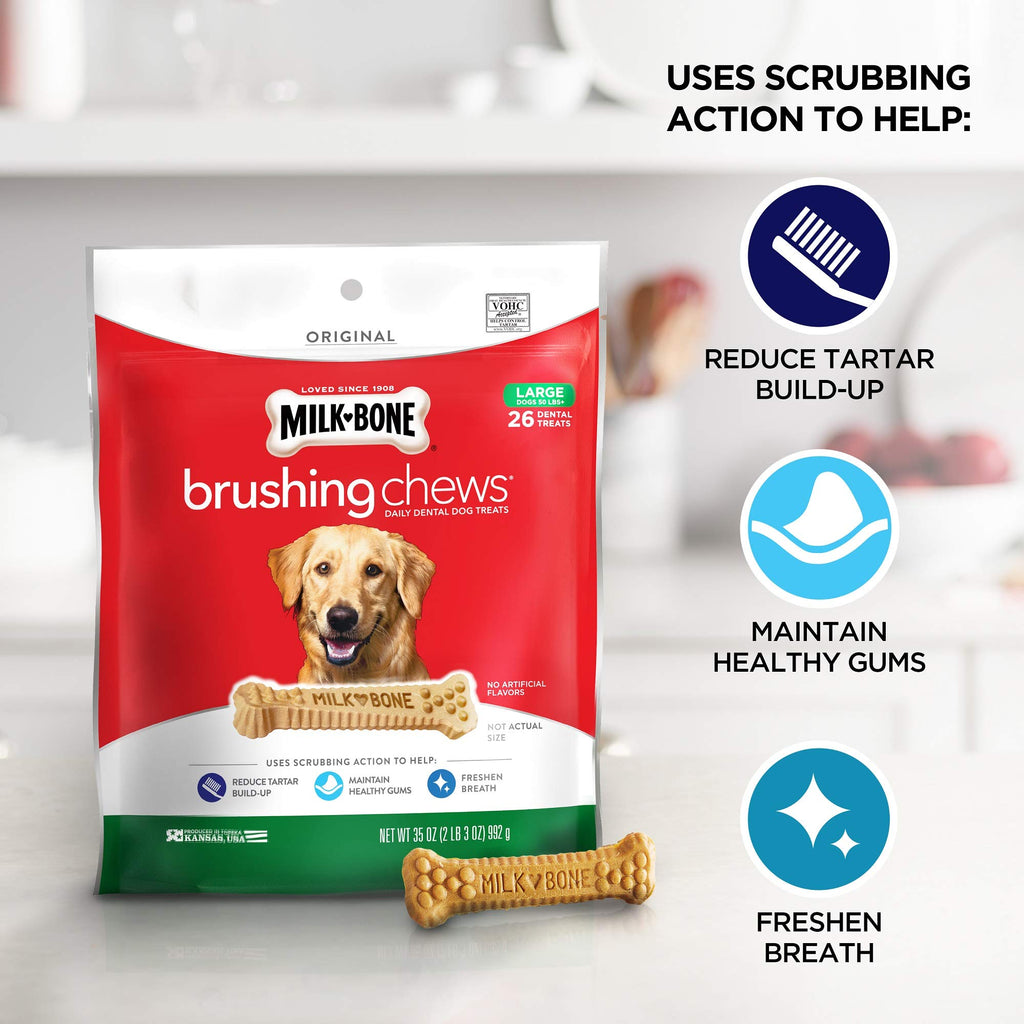 Large Daily Dental Dog Treats W156