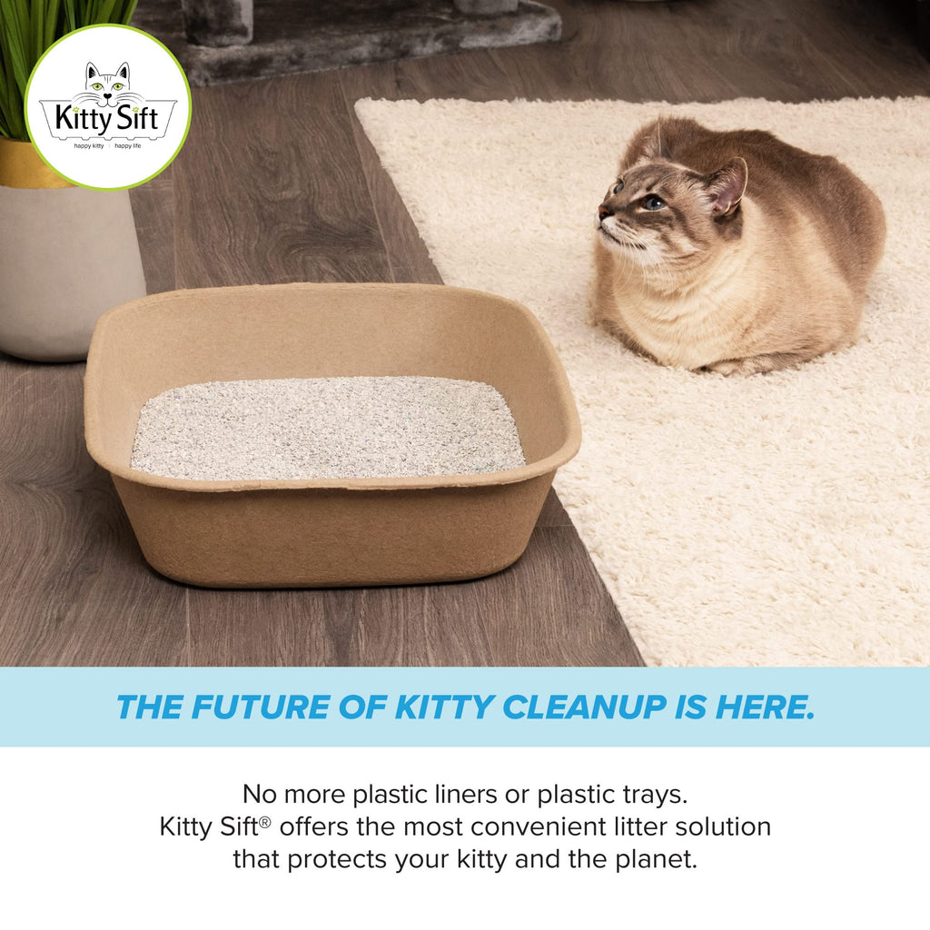 Large 6 Count Disposable Cat Litter Box I72147