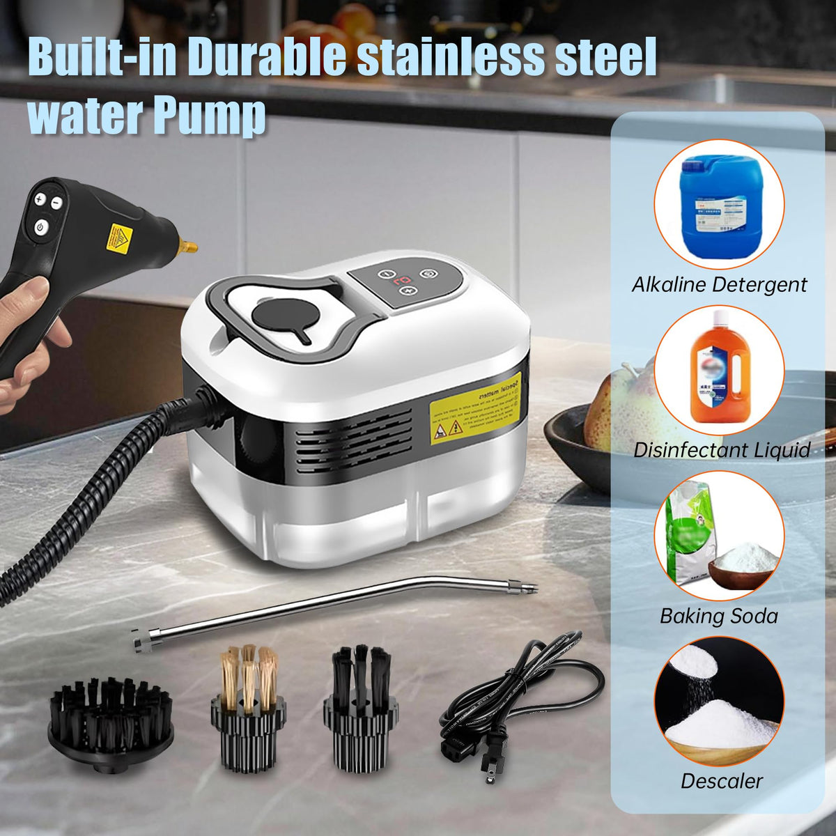 2500W Handheld Steam Cleaner X898
