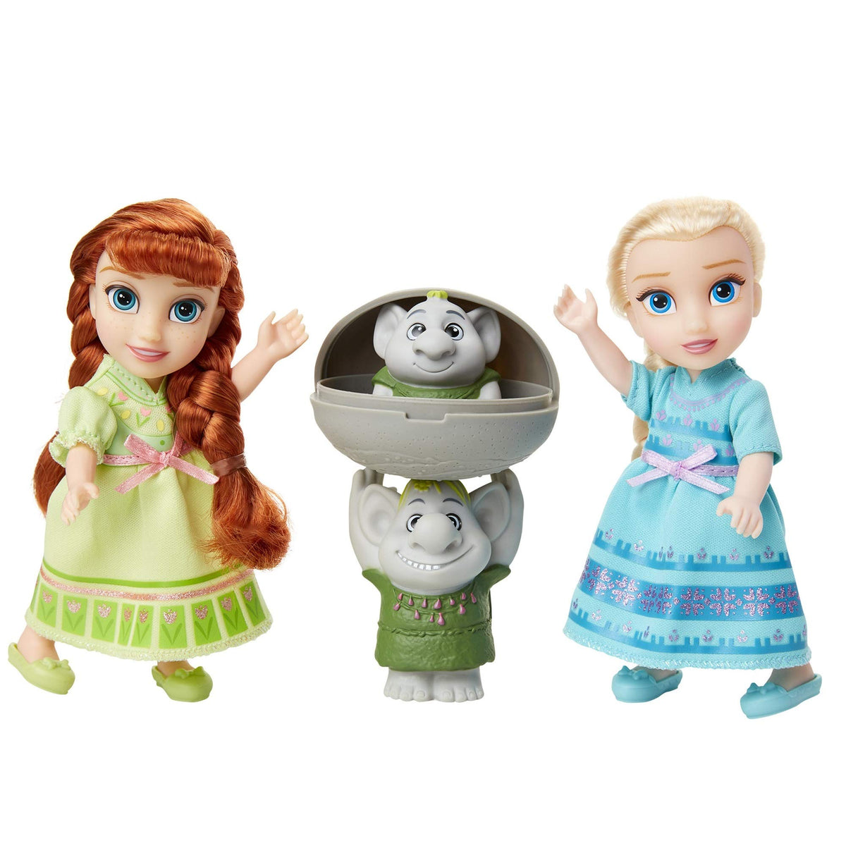 Anna & Elsa Dolls with Trolls Gift Set M3468