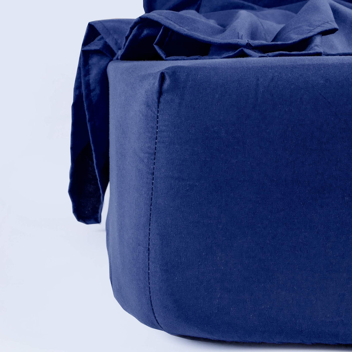 Toddler Microfiber Sheet Set, 3 Piece, Navy Blue J791826